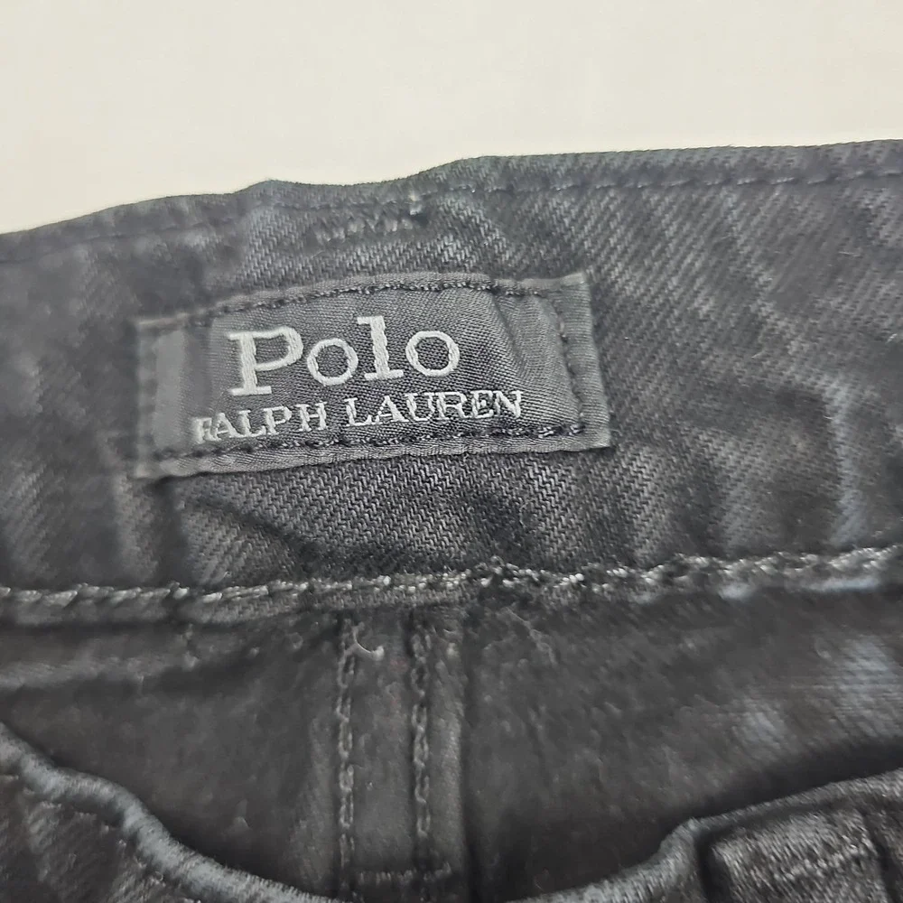 Polo Ralph Lauren Jeans Men's 32x32 Black Sullivan Slim Stretch Denim  Dark Wash